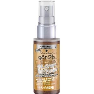 3 gold shimmer spray halloween hair body color